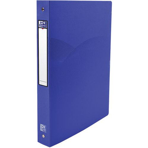 Classeur Oxford Osmose A4 Dos 40mm 4 Anneaux Polypro - Assorti