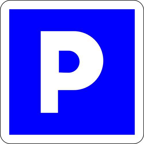 Kelias - Panneau C1a Parking Gratuit - Carré 350mm Classe 2 - Signalisation Routière France