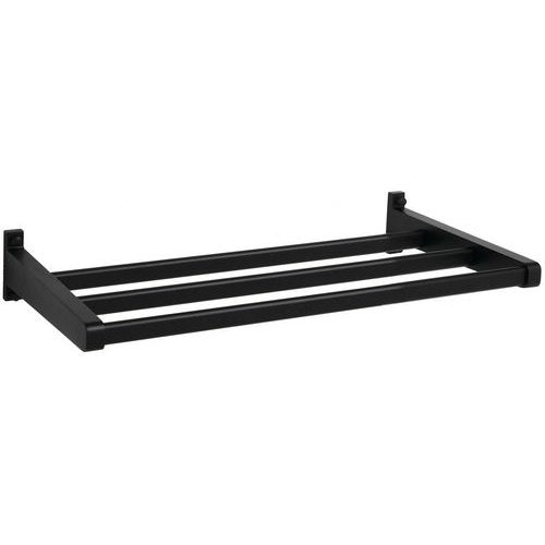 Portant Mural Gardelux 1 Type 7a Sans Patères Noir