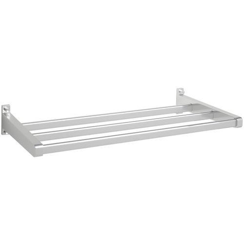 Portant Mural Gardelux 1 Type 7b Sans Patères Alu