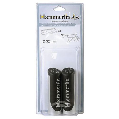 Paire De Poignées Bi-matières Pour Brouette - Haemmerlin