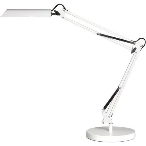 Lampe Swingo Led Blanche Avec Pince Et Socle