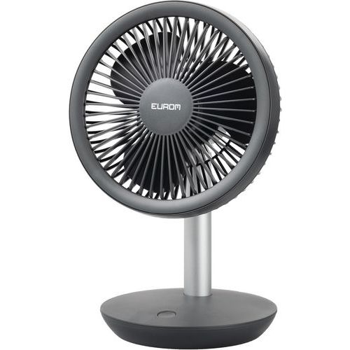 Ventilateur Eurom Vento Cordless Fan Gris