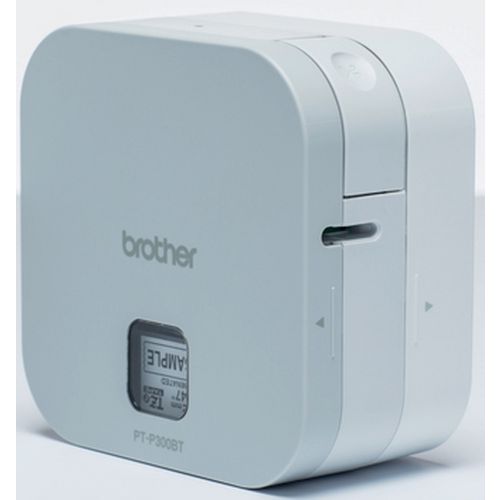 Brother - Étiqueteuse compacte PT-P300BT P-touch Cube - Alimentation par pile - Matériel bureautique