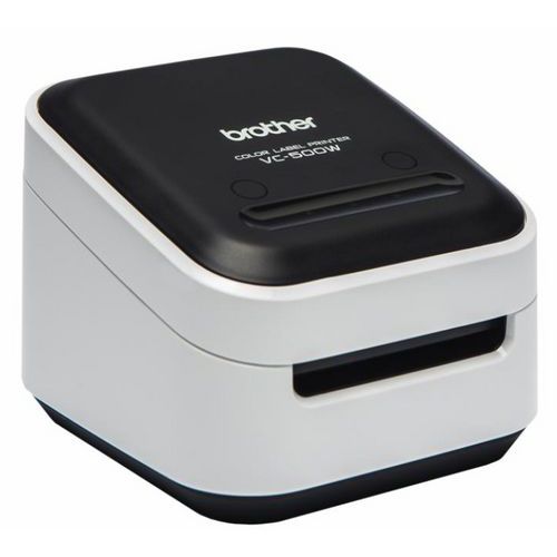 Brother - Imprimante d'étiquettes couleur VC-500W - Alimentation secteur - Matériel bureautique