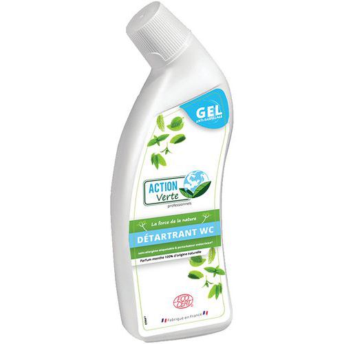 Détartrant Gel Wc Menthe Ecocert Flacons De 750ml (x12)