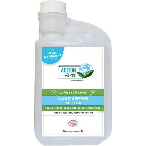 Lave Verres Ecocert En Bidon De 1 Kg