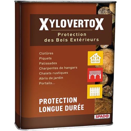 Huile de protection de bois extérieurs - Bidon 5 L - Xylovertox Huile de protection de bois extérieurs - Bidon 5 L - Xylovertox