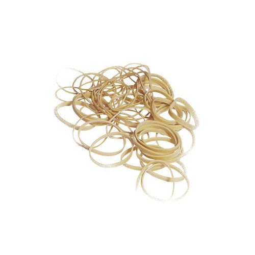 Sachet De Bracelet Caoutchouc Blond 1kg Étroits 150mm