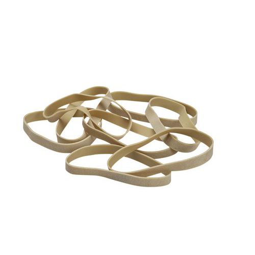 Boite De Bracelet Caoutchouc Blond Larges 100g 180x10mm