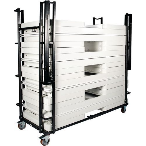 Chariot 8 Tables Pliantes Flow