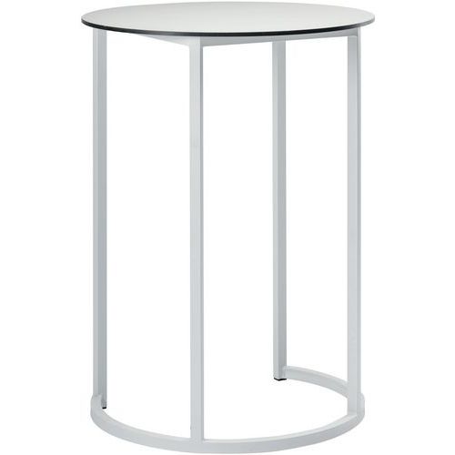 Mange Debout Kubo Curve Aluminium Blanc Compact Blanc