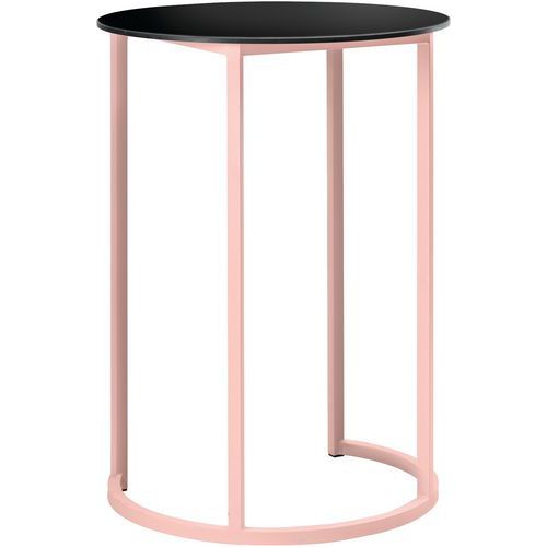 Mange Debout Kubo Curve Aluminium Rosé Compact Noir