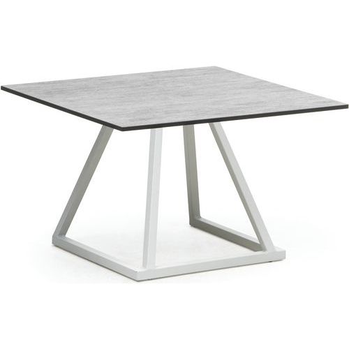 Table Linea Loungeblanc70x70x45cm Compact Concrete