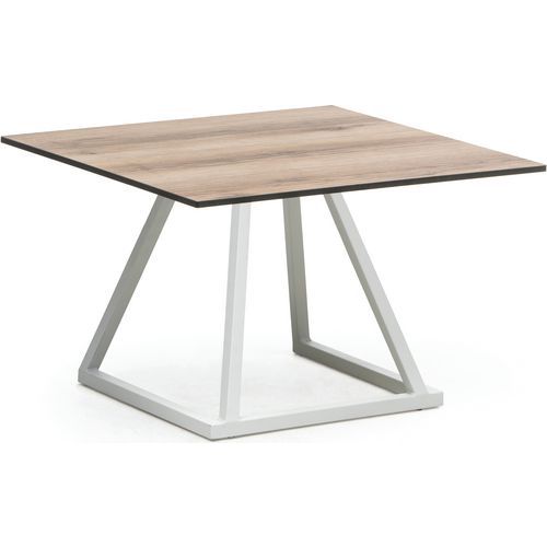 Table Linea Loungeblanc70x70x45cm Compact Oak
