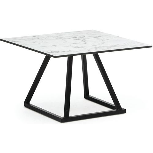 Table Linea Loungenoir70x70x45cm Compact Marble