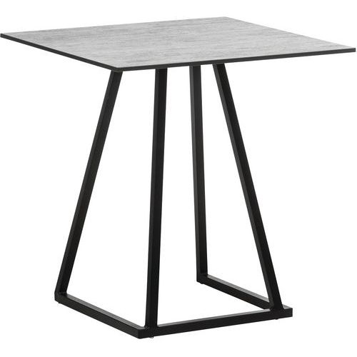 Table Linea Dinnernoir70x70x74cm Compact Concrete
