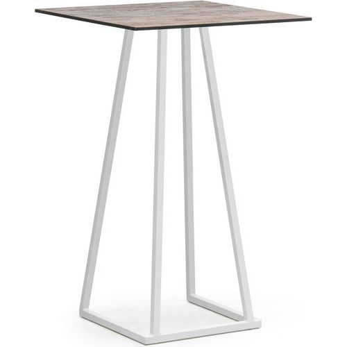 Mange Debout Linea Partyblanc70x70x110cm Compact Rust