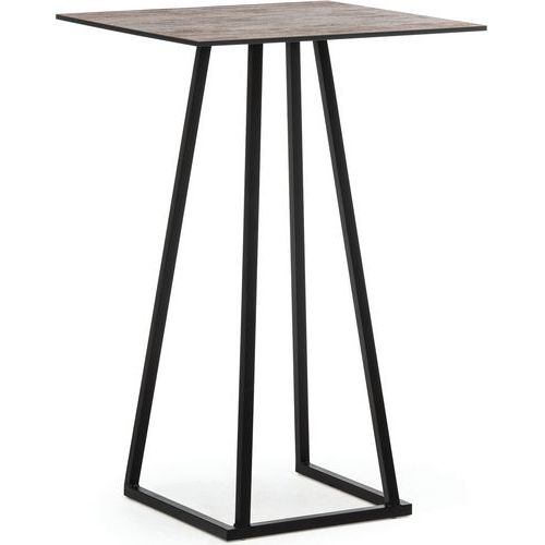 Mange Debout Linea Partynoir70x70x110cm Compact Rust