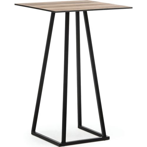 Mange Debout Linea Partynoir70x70x110cm Compact Oak