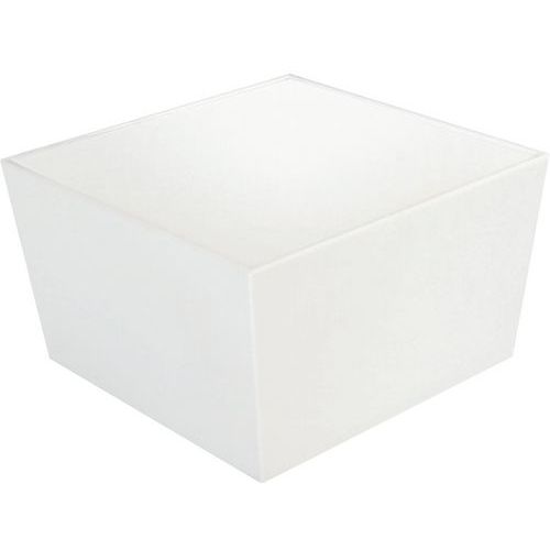 Table Lounge Conic Loungepolyéthylène Blancacrylique Blanc