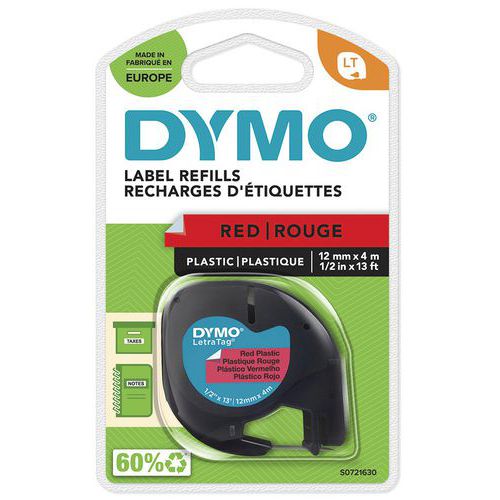 Dymo 1 Cassettes De Ruban Pour Dymo Letratag