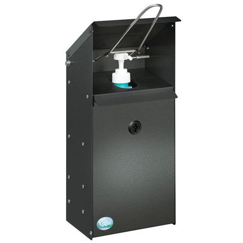 Distributeur Mural Gel Et Savon - Hds41 - Argent - Var