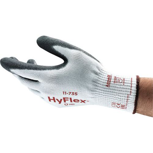 Ansell - 12 Gants de protection anti-coupures HyFlex® 11-735 - Ansell