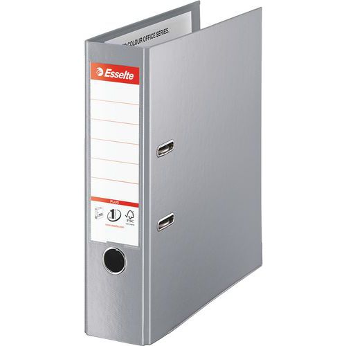 Classeur à Levier Maxi Plus Vivida A4+ - Gris - Esselte