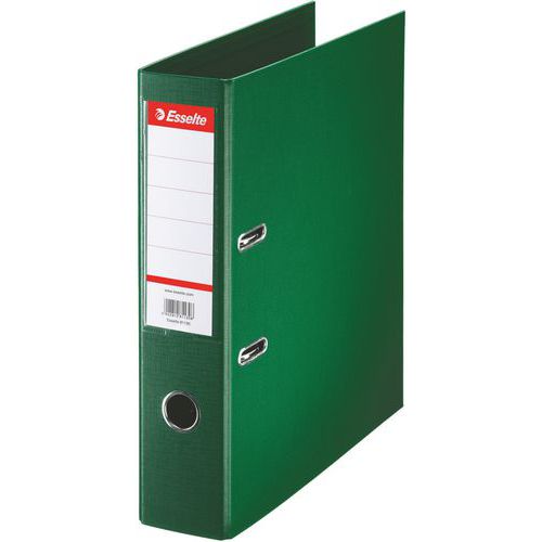 Classeur à Levier Polypropylène 75 Mm - Vert - Esselte