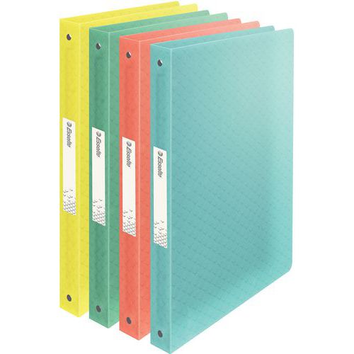 Classeur 4 Anneaux Colour'ice 25mm - Assorti - Esselte