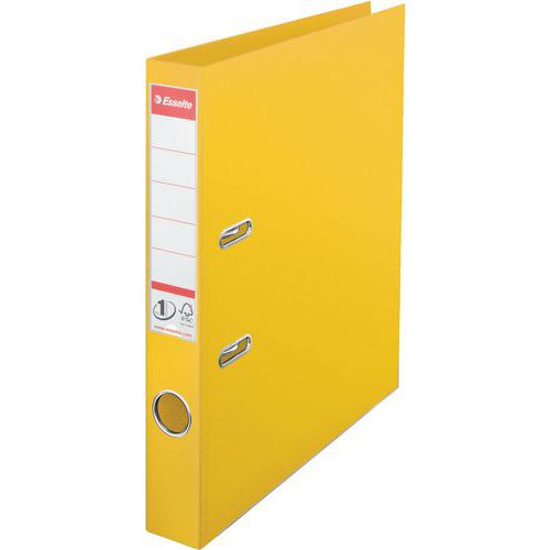 Classeur Levier N1 Power Dos 50 Mm - Jaune- Esselte
