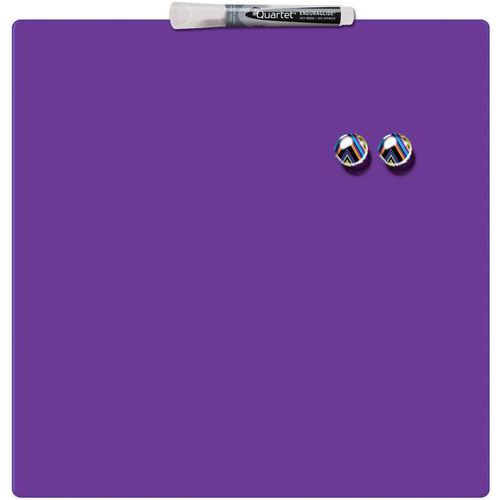 Tableau Mémo Carré Magnétique - 360 X 360 Mm -violet Nobo