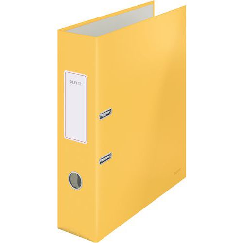 Classeur Levier 180° Cosy 82 Mm - Jaune - Leitz