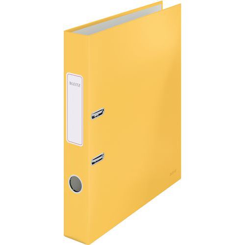 Classeur Levier 180° Cosy 65 Mm - Jaune - Leitz