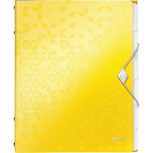 Trieur 6 Touches - Jaune - Wow - Leitz