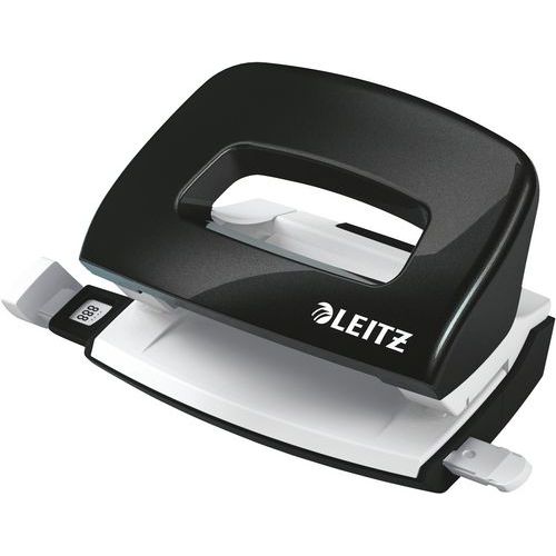 Mini-perforateur En Métal - Noir - Wow - Leitz