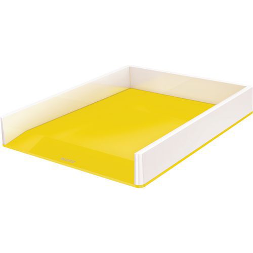 Corbeille à Courrier Dual - Jaune - Leitz