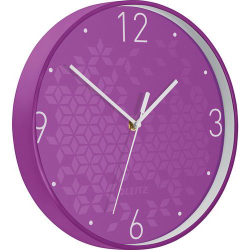 Horloge Murale - Violet - Wow - Leitz