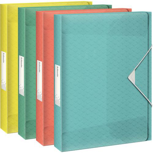 Boîte De Classement Colour'ice - Dos 25 Mm - Assortis - Esselte