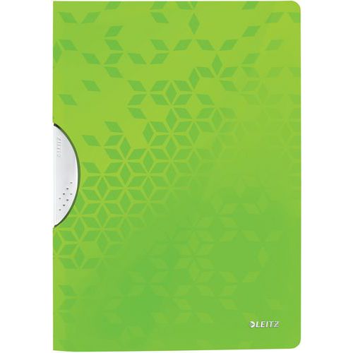 Chemise Color Clip Wow - En Polypropylène - Vert - Leitz