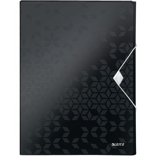 Chemise De Classement En Polypropylène Leitz Wow Noir