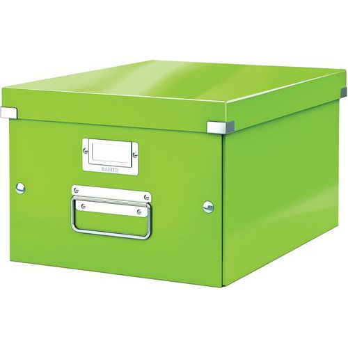 Boîte De Rangement Modèle Moyen Click & Store - Vert - Leitz