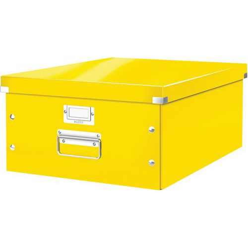 Boîte & Store A3 Click & Store - Jaune - Leitz