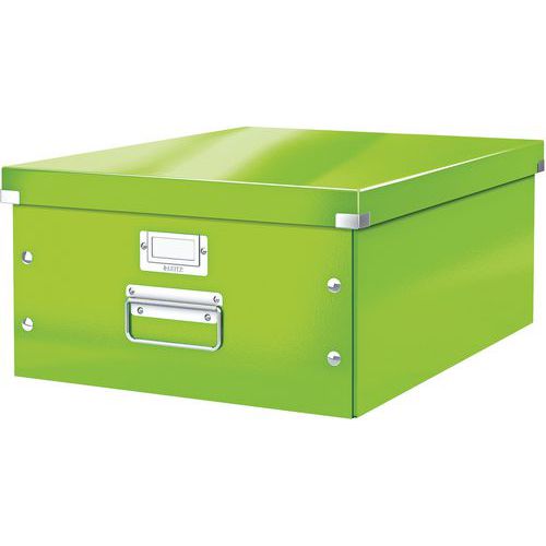Lot de 6 - Boîte & Store A3 Click & Store - Vert - Leitz