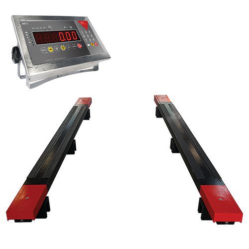 Barres Peseuses 3000kg/1kg+ S911 + Batterie Interne