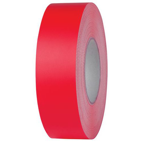 Gergosign - Rouleau de marquage 48mm x 33m Rouge - PVC Haute Performance - Idéal Sols Industriels