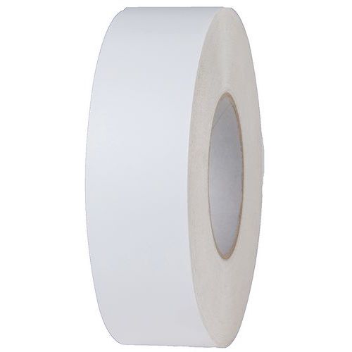 Gergosign - Rouleau de Marquage PVC Blanc 48mm x 33m - Haute Performance - Sols Industriels - Lean Management