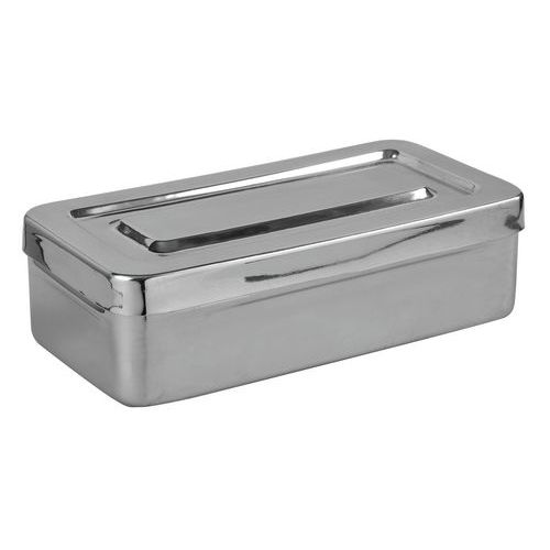 Boite Inox 25 X 10 X 5 Cm