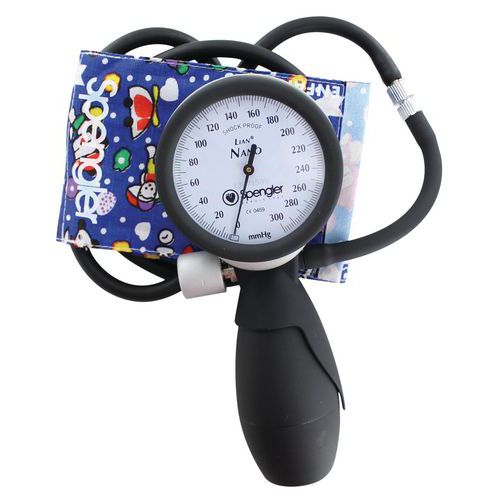 Tensiomètre Et Brassard Lian Nano Nylon Noir Enfant (s) Spengler